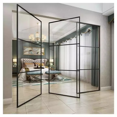 Puertas interiores de cristal de la puerta deslizante promoción práctica de aluminio del diseño de la nueva