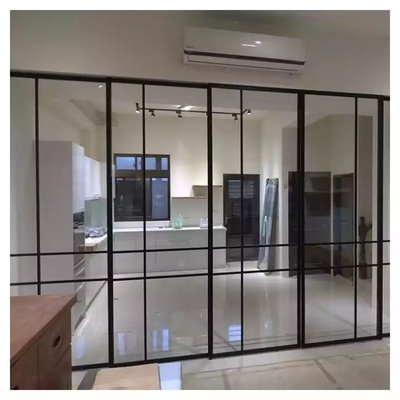 Puertas interiores de cristal de la puerta deslizante promoción práctica de aluminio del diseño de la nueva