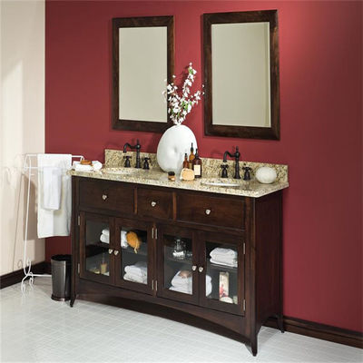 Madera contrachapada moderna/MDF de los gabinetes de la vanidad de los nuevos del estilo muebles del cuarto de baño
