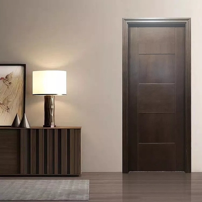 Puerta compuesta modificada para requisitos particulares del PVC de la prenda impermeable WPC para el dormitorio interno
