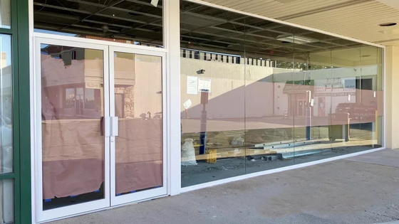 Ventana de aluminio impermeable Unidad exterior Muro cortina de vidrio 12A 5 mm