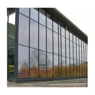 Marco de aluminio Ventana Unidad de vidrio Muro cortina Residencial moderno