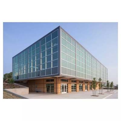 Estructura expuesta Revestimiento de aluminio Muro cortina Vidrio transparente