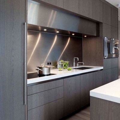 Encimera de PVC Cocina Gabinetes modernos Accesorios para muebles