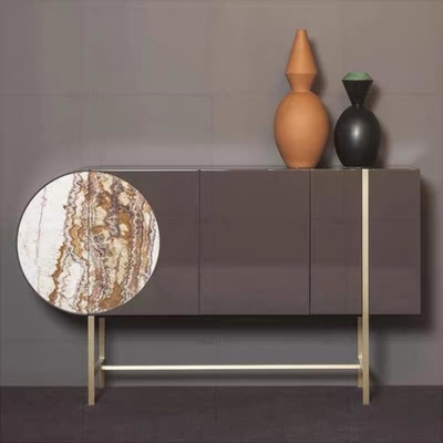 Gabinete de acero inoxidable de baño de diseño lujoso de lujo personalizado italiano