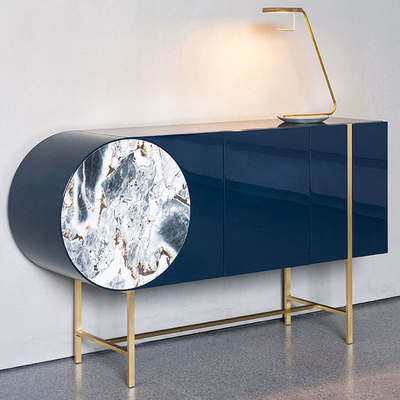Gabinete de acero inoxidable de baño de diseño lujoso de lujo personalizado italiano