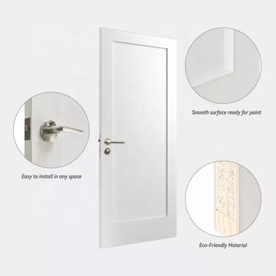 Puerta interior de madera dura modificada para requisitos particulares de la coctelera del diseño de madera para el apartamento