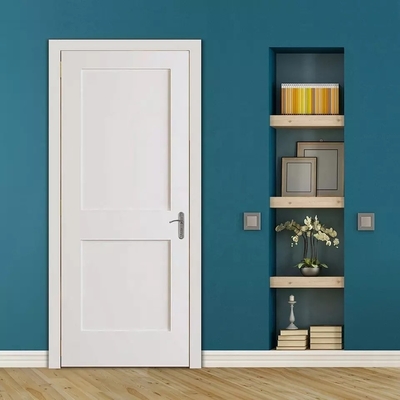 Puerta interior de madera dura modificada para requisitos particulares de la coctelera del diseño de madera para el apartamento