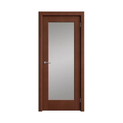Puertas interiores de madera contrachapada, puerta de encargo de la laca de los marcos del espejo