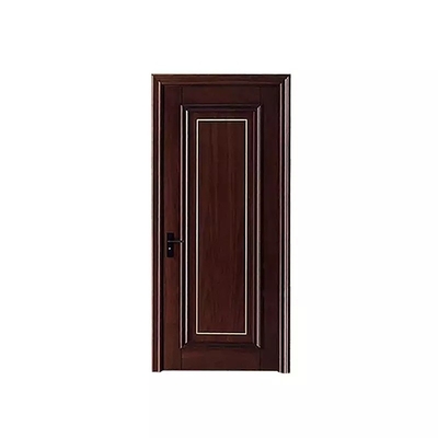 Puertas interiores de la casa de madera moderna, puerta de madera modificada para requisitos particulares de los marcos de la melamina
