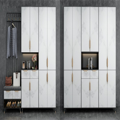La ropa diseña estilo francés del gabinete de pared del armario de los muebles del dormitorio