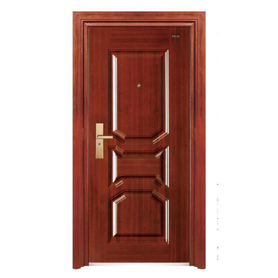 Puerta del tubo principal del hierro de la entrada, puertas de acero de apertura laterales de la seguridad del diseño