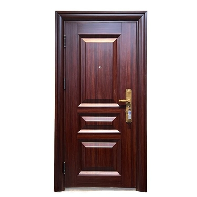 Puerta del tubo principal del hierro de la entrada, puertas de acero de apertura laterales de la seguridad del diseño