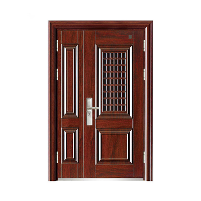 Residencial Burglarproof de la seguridad de la entrada de las puertas de acero principales exteriores de la seguridad