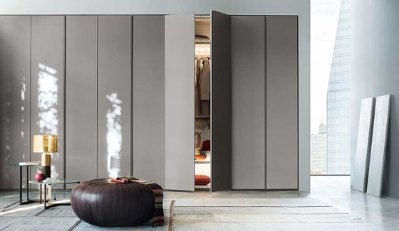 Los muebles de madera visten la aduana del guardarropa del MDF de la melamina moderna para el dormitorio