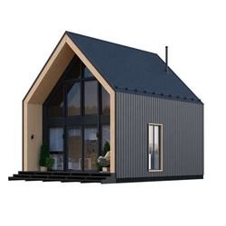 Chalet prefabricado de acero de los hogares de la fábrica de Foshan del jardín de la luz portátil directa de la casa