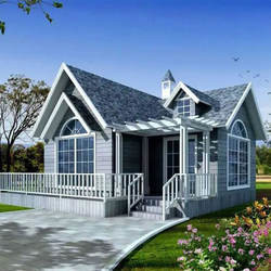 Diseño de lujo Seguridad prefabricada Casa de acero ligero Casa prefabricada Villa apartamento portátil