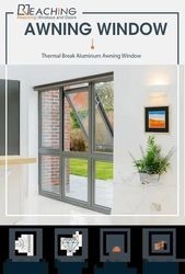 Ventana de imagen de cristal fija grande de aluminio de la extra grande de Windows del piso de Superhosue
