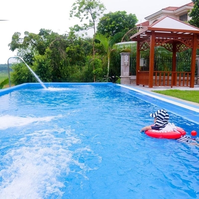 Piscina modificada para requisitos particulares prefabricada del contenedor de envío del color los 20FT los 40FT de la fibra de vidrio con la ventana de UPVC