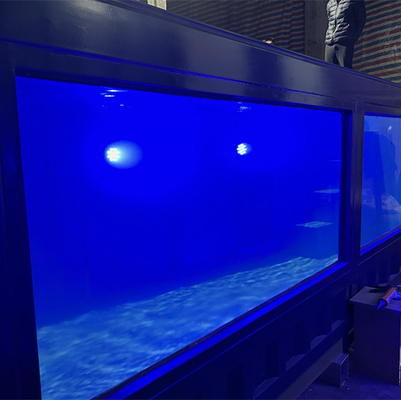 El estándar de los E.E.U.U. América modificó el color y la piscina para requisitos particulares material del envase los 20ft los 40ft con agua Jet Led Light de la onda