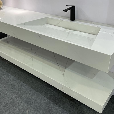 Fregadero doble del lavabo del nuevo del diseño del lavabo del color cuarto de baño sanitario blanco italiano de las mercancías