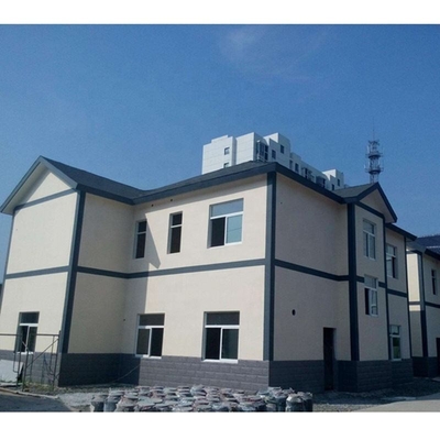 Color y tamaño personalizados Estructura de acero ligero Prefabricado Villa de lujo Dos pisos Casa prefabricada