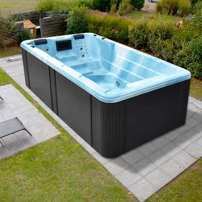 Estate Prefabricado Contenedor Piscina Masaje Spa al aire libre con el mejor disfrute