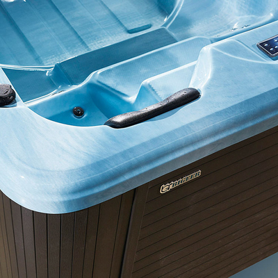 Estate Prefabricado Contenedor Piscina Masaje Spa al aire libre con el mejor disfrute
