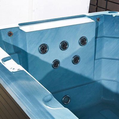 Estate Prefabricado Contenedor Piscina Masaje Spa al aire libre con el mejor disfrute