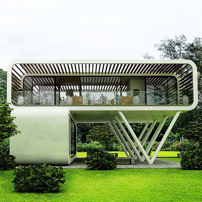 Casa prefabricada de acero de lujo Casa de contenedores para acampar