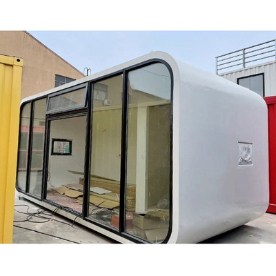 Casa prefabricada de acero de lujo Casa de contenedores para acampar