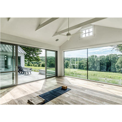 Ventanas y puertas de doble acristalamiento Fabricante Cuadro de aluminio Ventana inclinada y giratoria