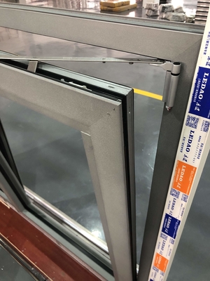 Ventanas y puertas de doble acristalamiento Fabricante Cuadro de aluminio Ventana inclinada y giratoria