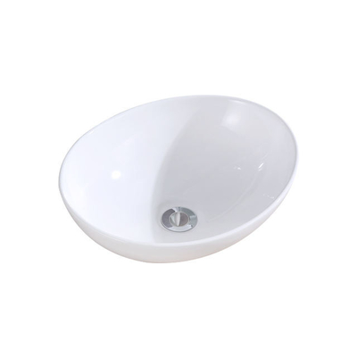 Cubo de lavado de recipientes blancos Cubierta de baño Cerámica Sanitaria Art Cubo de lavado