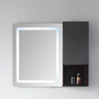 Espejo caliente de la luz de Grey Customized Bathroom Cabinets LED vanidad del baño de 40 pulgadas