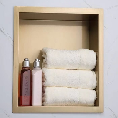 gabinetes de cuarto de baño del lugar de Chrome del rectángulo de la anchura del 12in para la vanidad