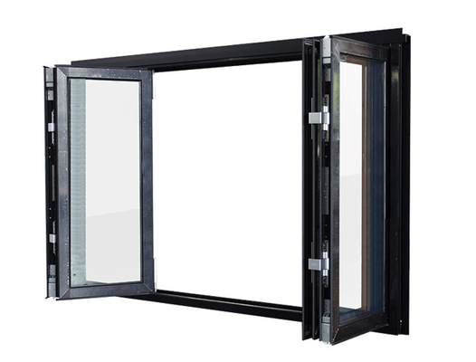 Impacto de aluminio de cristal panorámico 1.6m m grueso insonoro Windows del huracán de Windows