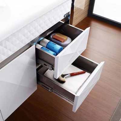 Gabinete de lujo modificado para requisitos particulares de acero inoxidable del espejo de la medicina de 304 gabinetes de cuarto de baño