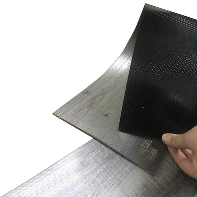 El suelo de madera plástico interior del vinilo del tablón LVT del grano grabó en relieve final liso