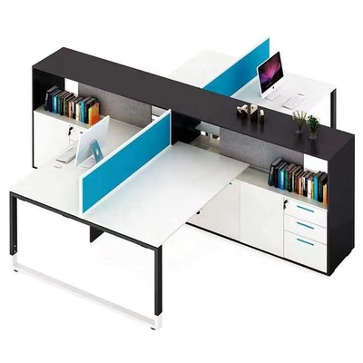 Office Workstations modular moderno divide el panel de la aislamiento del escritorio de 2 4 6 Seater