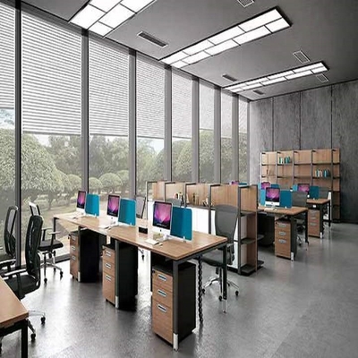 Office Workstations modular moderno divide el panel de la aislamiento del escritorio de 2 4 6 Seater