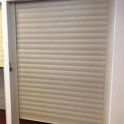 Obturador motorizado a prueba de viento automatizado galvanizado cinc caliente del Rollup de la puerta del garaje
