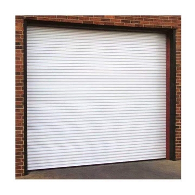 Obturador motorizado a prueba de viento automatizado galvanizado cinc caliente del Rollup de la puerta del garaje