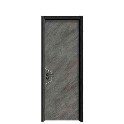 Puerta rasante interior de madera modificada para requisitos particulares del MDF de la madera contrachapada con final de la chapa