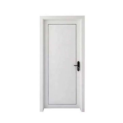El roble de madera de la nuez de la puerta del MDF del PVC WPC chapea puertas internas rasantes