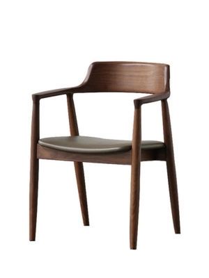 Mesa de comedor del diámetro el 120cm y sistema de madera redondos de la silla para el chalet del patio