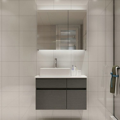Gabinetes de almacenamiento modernos simples clásicos del salón de belleza del hotel del sistema de los muebles del cuarto de baño