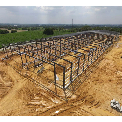 Alquido que pinta los edificios de acero del palmo grande del taller Q355B de la estructura de acero de Peb