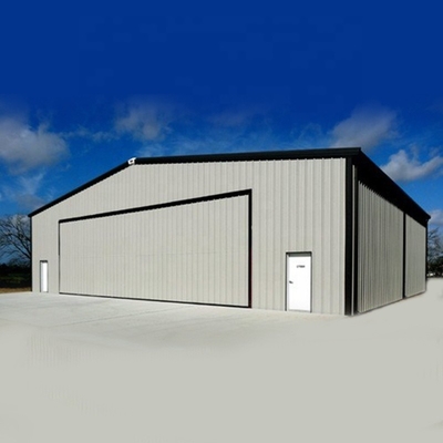 El metal grande prefabricado de Warehouse de la estructura de acero de la estructura rápida vierte talleres