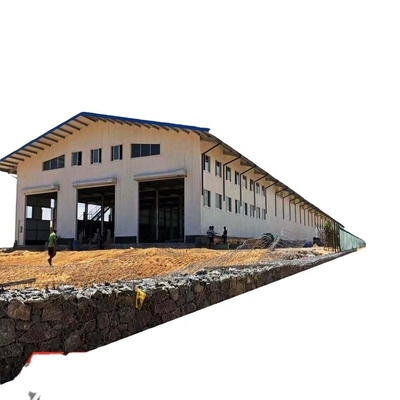 metal de Warehouse de la estructura de acero 1500sqm que construye los 25m*80m*9m